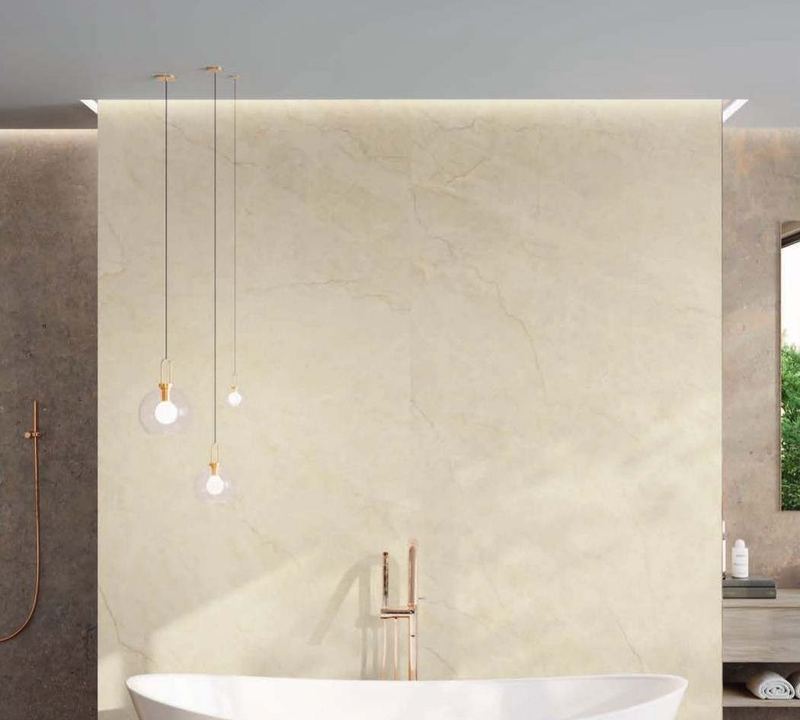 Sol de salle de bain en carrelage